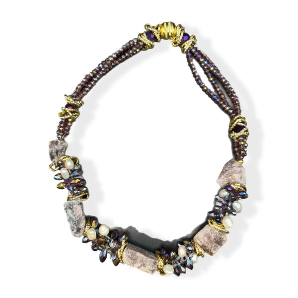 Collares Florette Piedras en Bruto