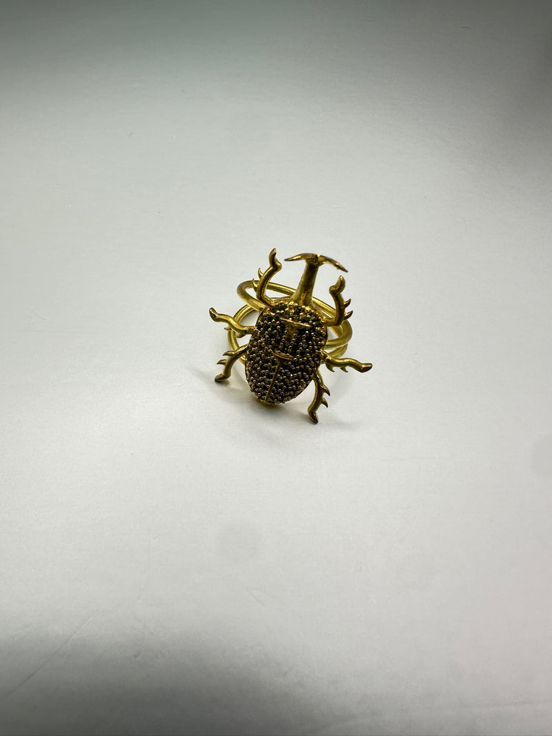 Anillos de Escarabajo Pave