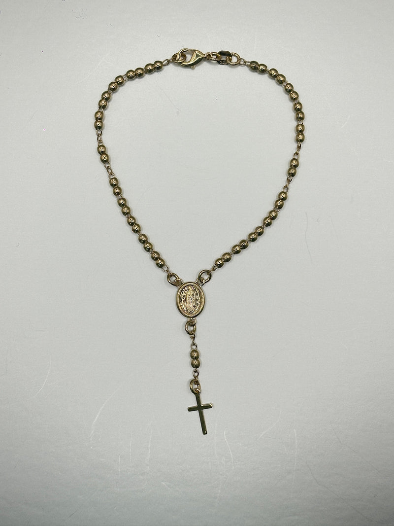 Brazalete Rosario Goldfill 18kt