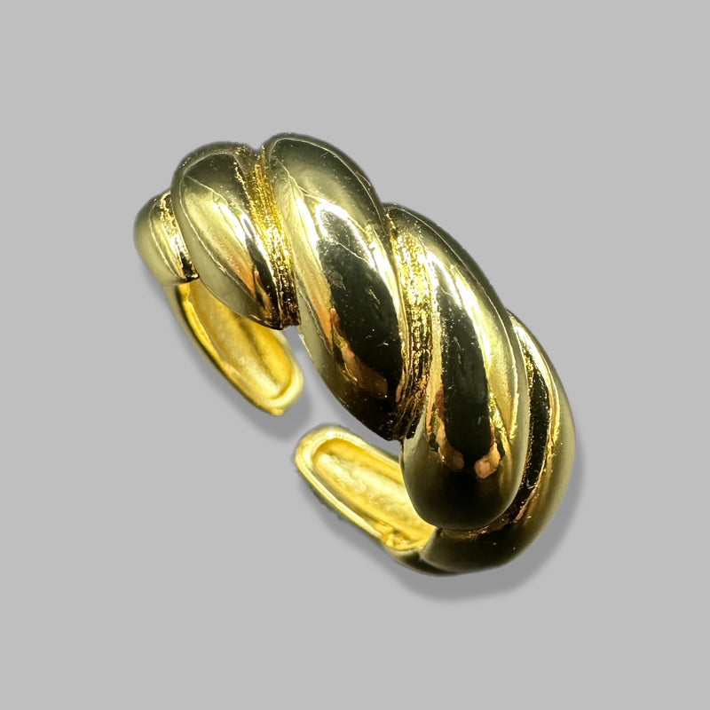 Anillos Dorados XL Gruesos Varios