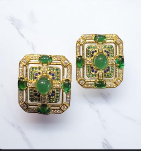 Squared Statement Earrings