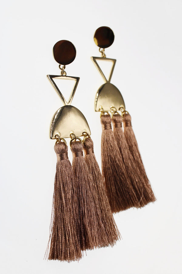 Triple Tassel Fashion Earrings