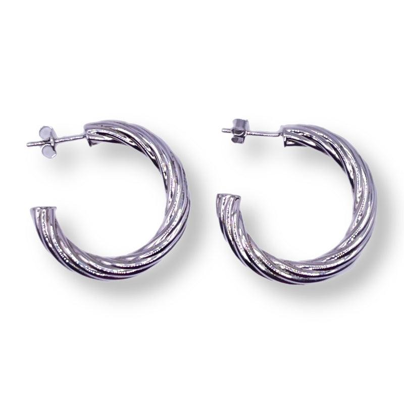 Twisted Tube Hoops