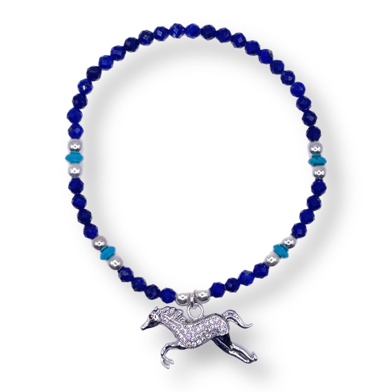 HorseJump Lapis Bracelet