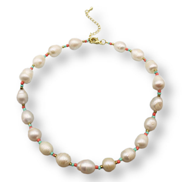 Surfer Pearl Choker