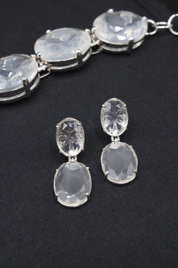 Crystal Quartz Dangles