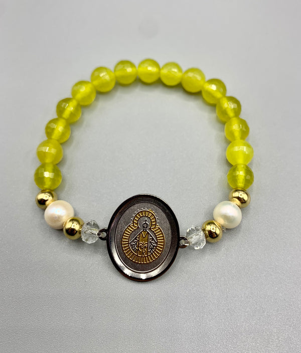 Pulsera Dije Virgen