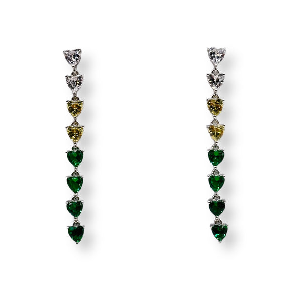 Heart Crystal Dangles