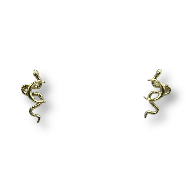 Moon Serpent Studs