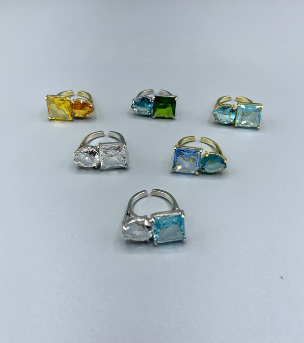 Anillo Piedra Plata