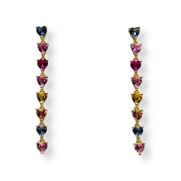 Heart Crystal Dangles